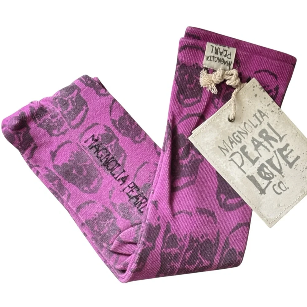 Magnolia Pearl OTK Skull Socks In Legends NWT